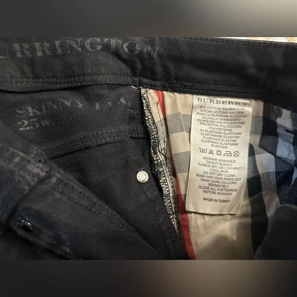 BURBERRY BRIT Burrington Skinny Ankle Zip - Picture 5 of 11